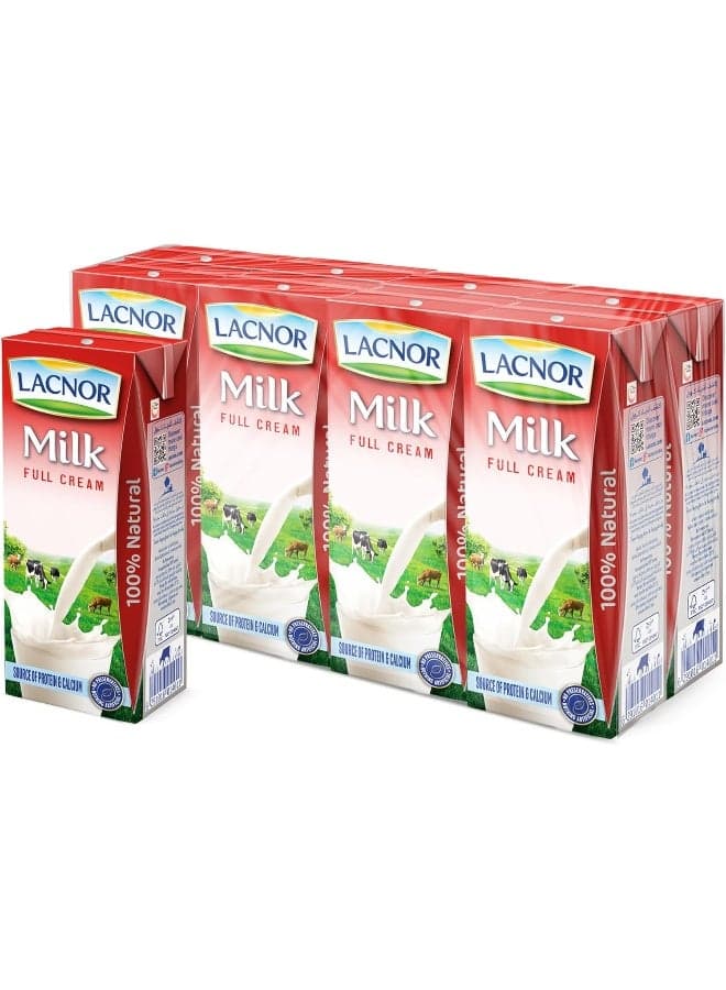 Lacnor Essentials Full Cream Milk 180ml x 8 Pieces