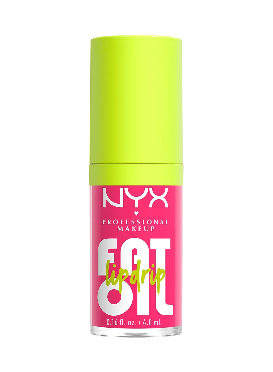 Fat Oil Lip Drip, Moisturizing, Shiny, Vegan Tinted Lip Gloss, Non-Sticky, 12H Hydration, Squalane, Raspberry & Cloudberry Oils -