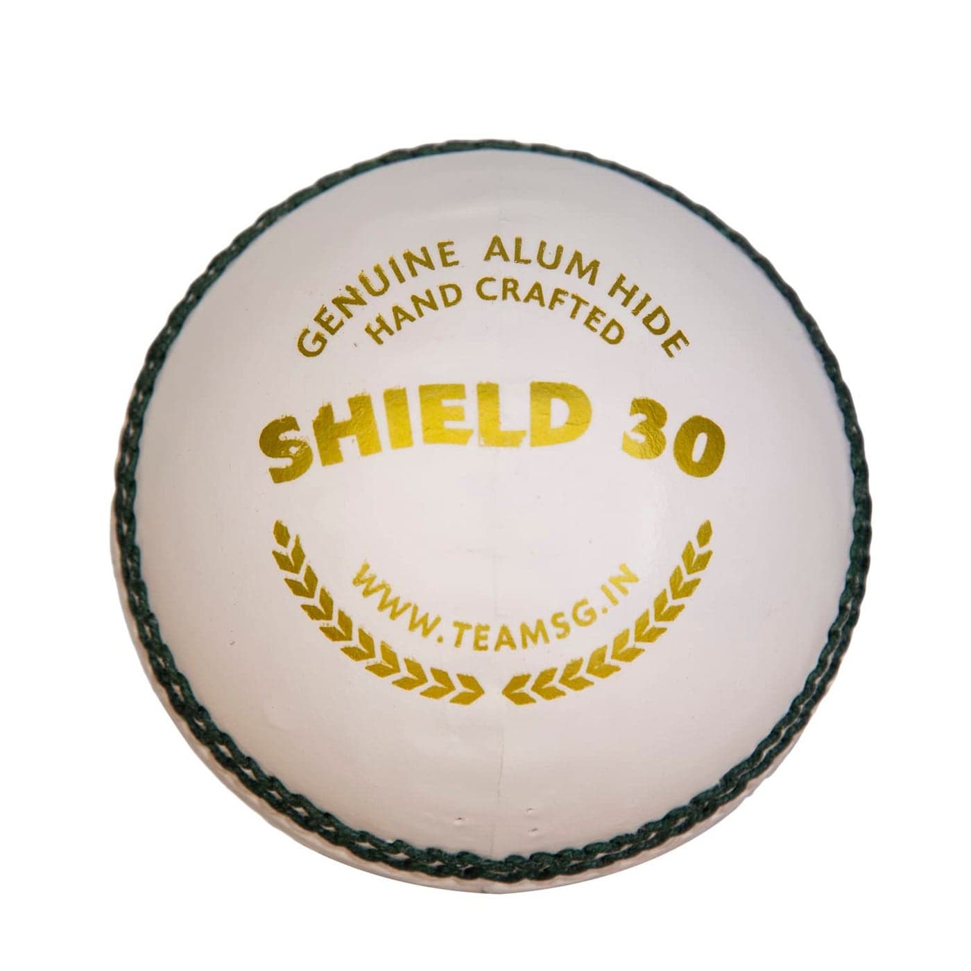 Shield 30 White Cricket Leather Ball