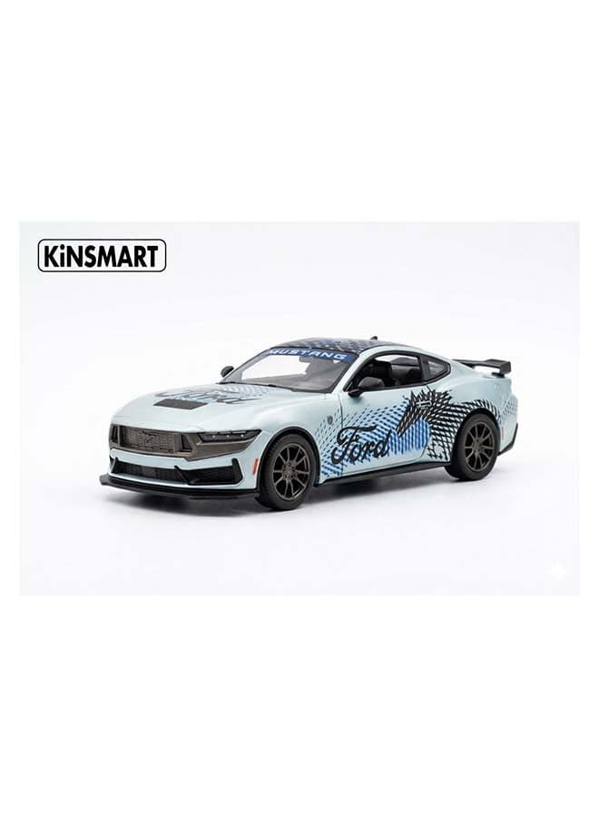 Kinsmart 1:32 2024 Ford Mustang Dark Horse Die-Cast Model Car – Pull Back Toy for Kids & Collectors
