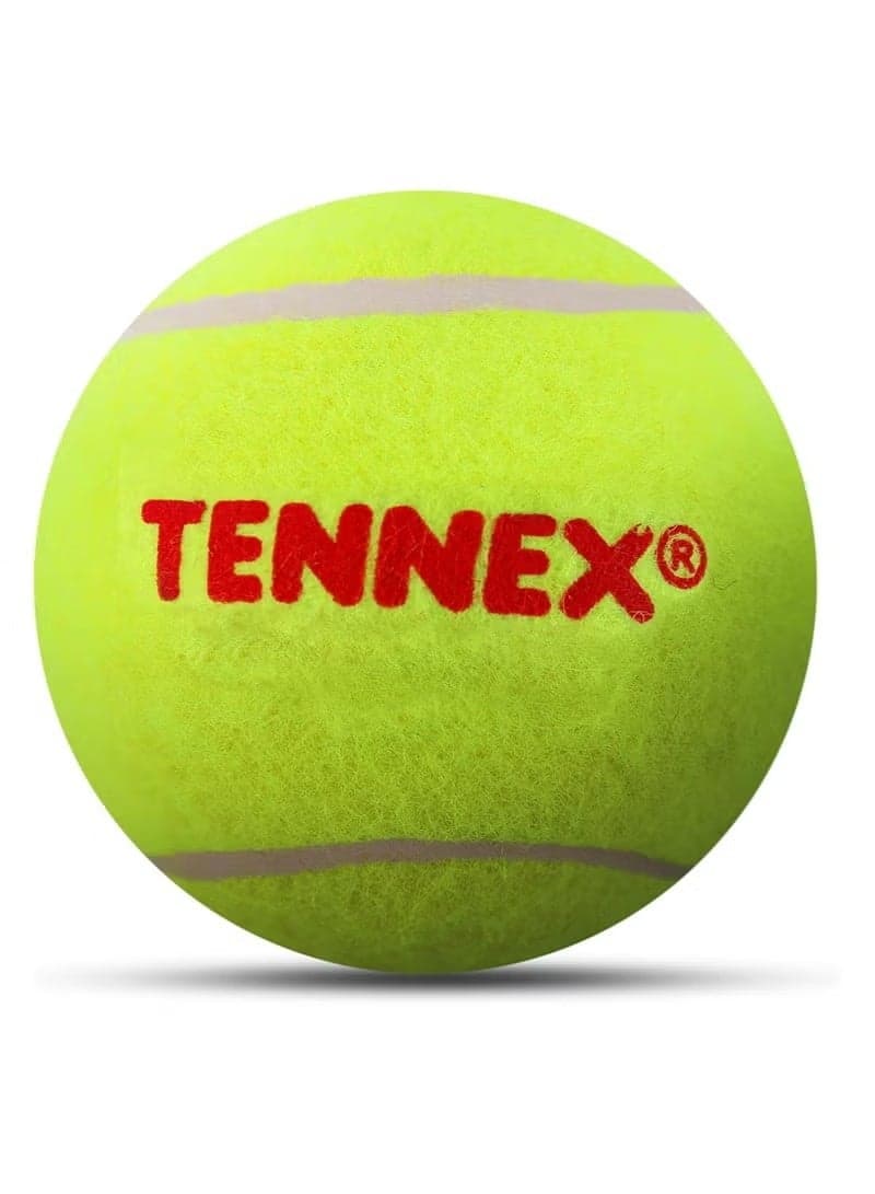 Tennis Ball Hard Yellow for Over Arm Cricket | Heavy Tennis | Standard Size Ball for Cricket Tournament and Practice