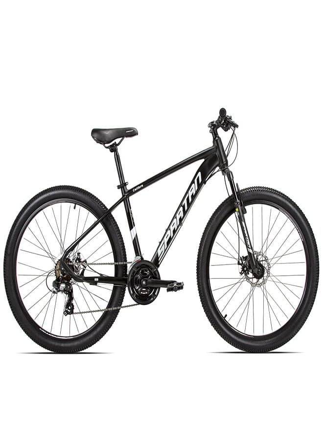 Calibre Hardtail 27-Inch Mountain Bicycle| 27-Inch wheel size| 21 Speed Shimano Gear | For Adults| Charcoal black