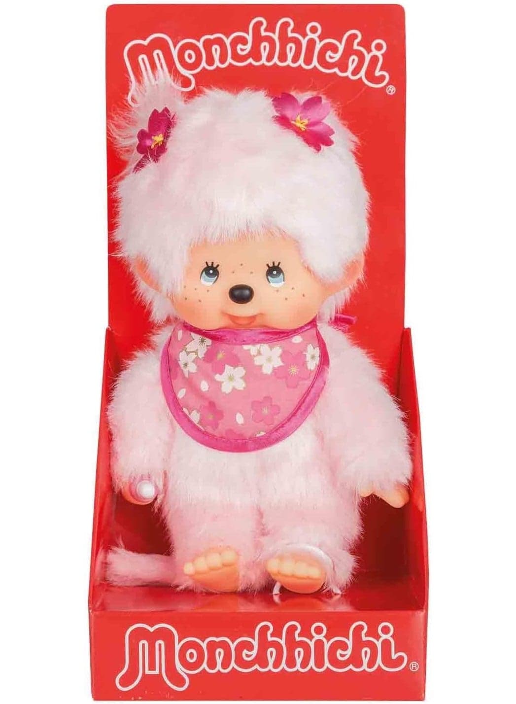 Sekiguchi 767020 Monchhichi Cerisier peluche animaux - Rose