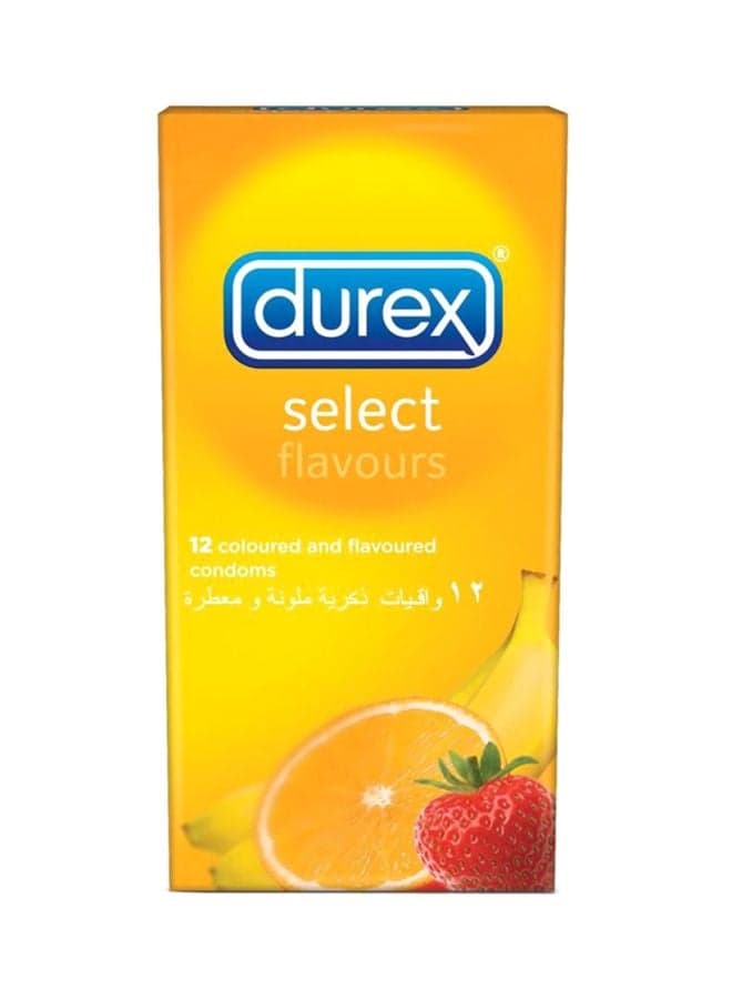 Select Flavours Condom Pack of 12