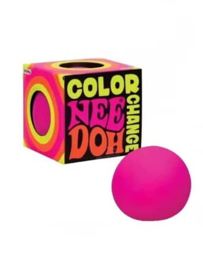 Squeezable Ball NeeDoh - Stress-Relieving Squeezable Ball, a Sensory De-stressing Toy for Children and Adults