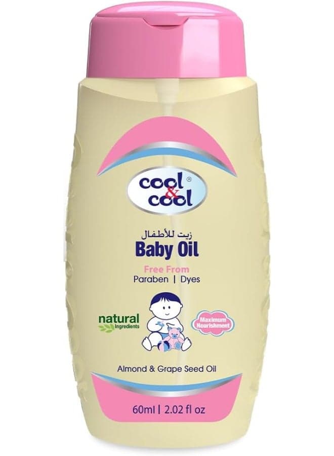 Enriched With Vitamin E And Grape Seed Oil For Gentle Hydration 60ML - Paraben Free