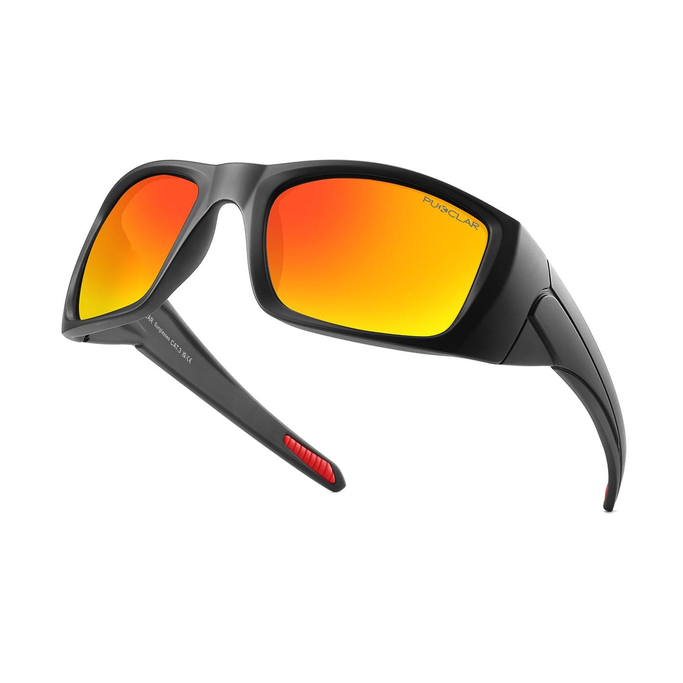 PUKCLAR Polarised Sports Sunglasses for Men Women Driving Sunglasses Cycling Running Fishing Goggles