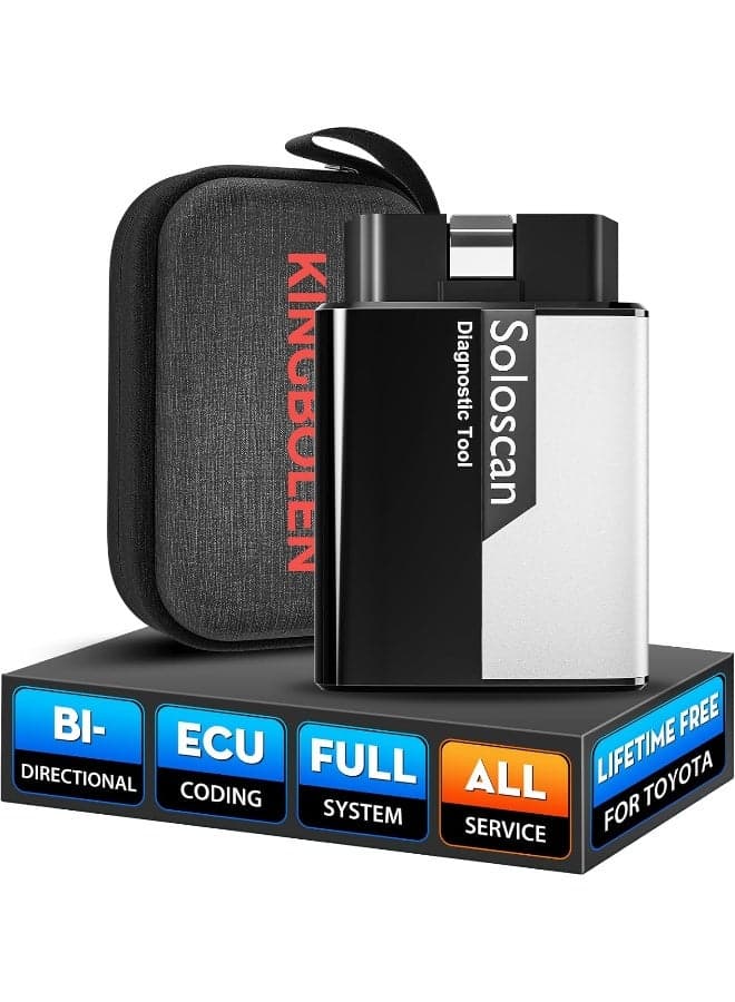 KINGBOLEN SOLOSCAN OBD2 Scanner Bluetooth for Toyota Lexus
