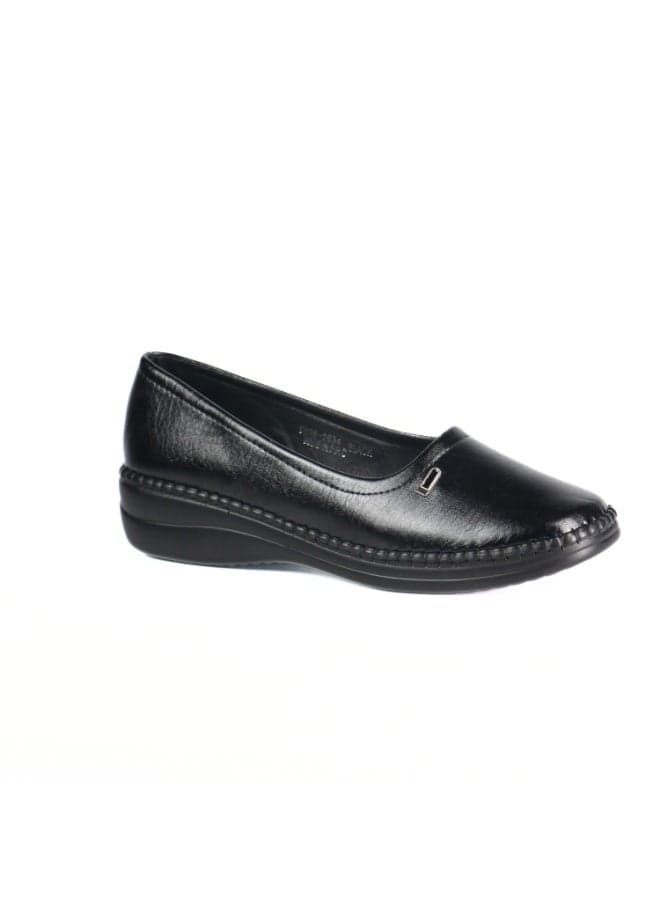 Women Comfort Slip On Shoes | Soft Cushioned Insole | Lightweight Daily Walking Shoes | Anti Slip Sole | Easy Wear Footwear For Work Office Home And Long Standing Comfort