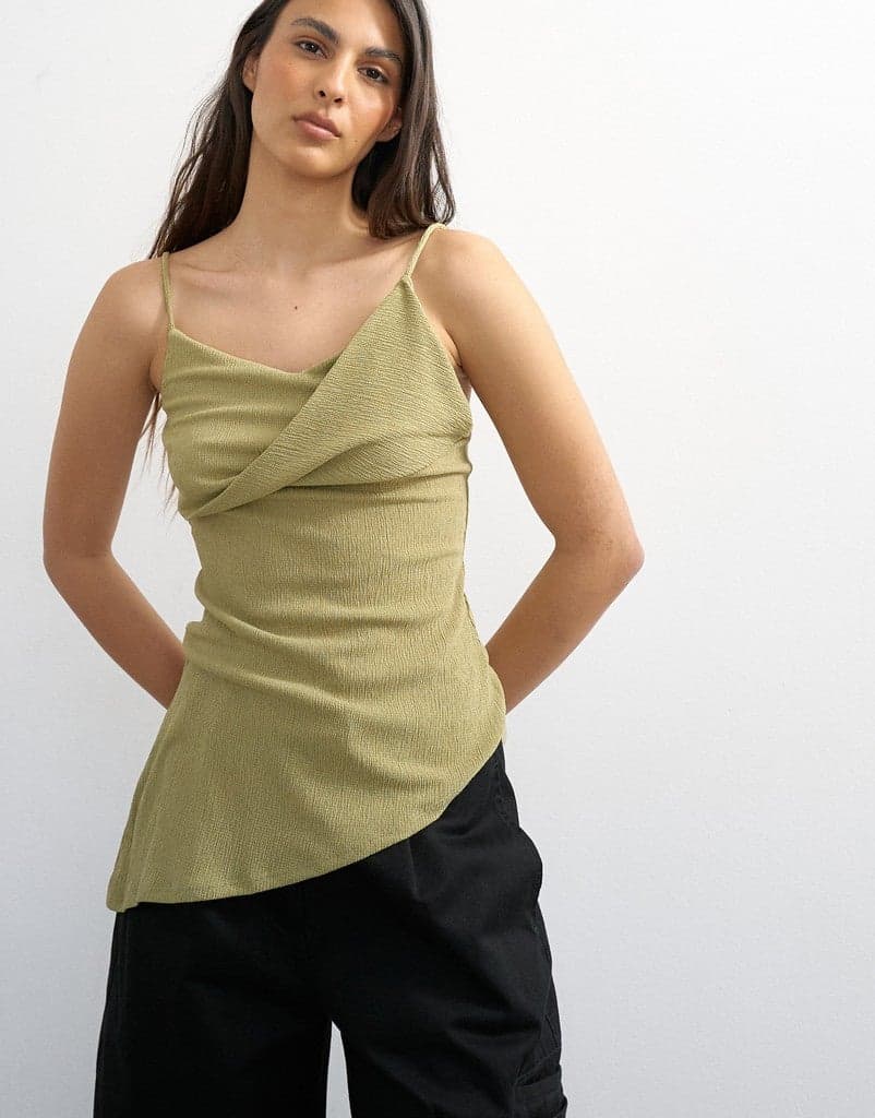 Clara Crinkle Texture Cami Top