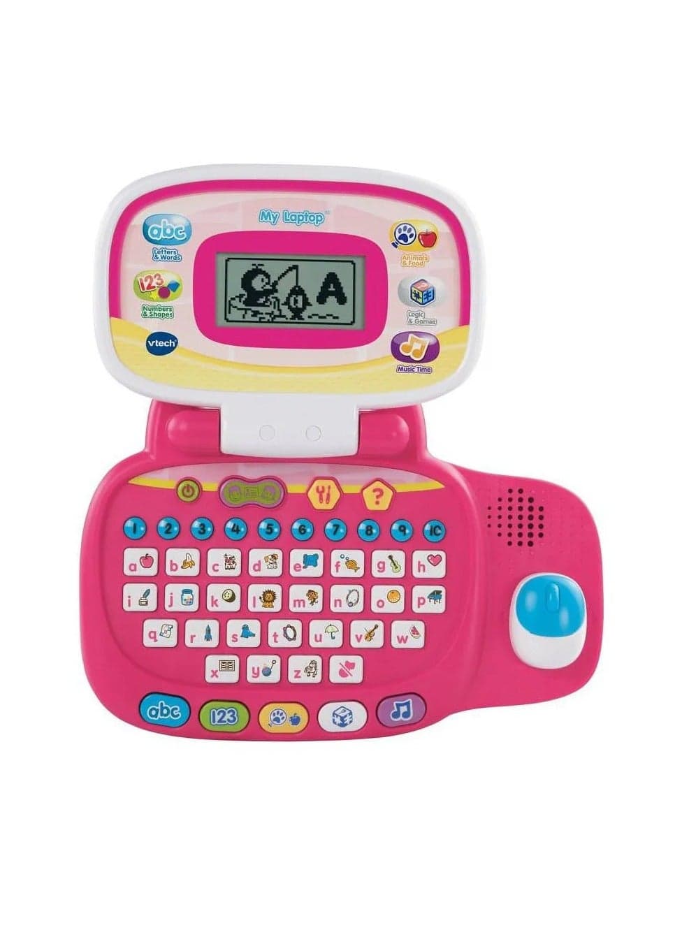 My Laptop With Eight Directional Mouse - Pink