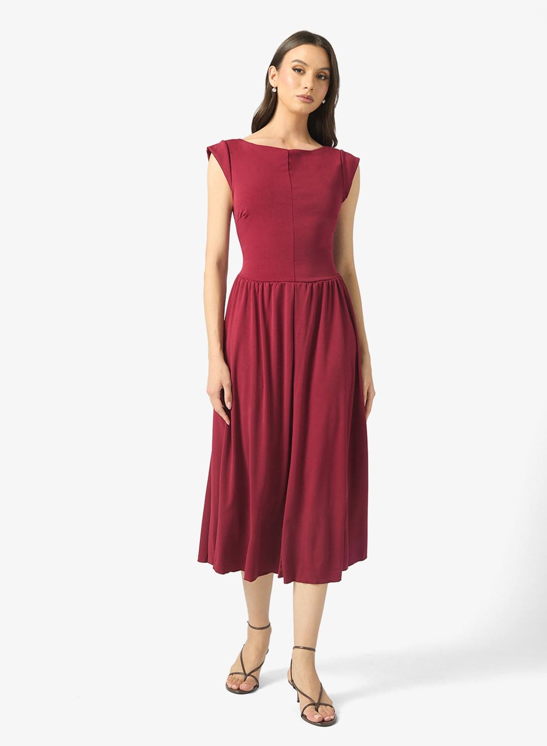 A-line Scuba Dress