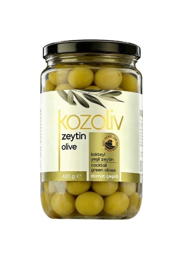 Coctail Premium Turkish Green Olives 400 gr
