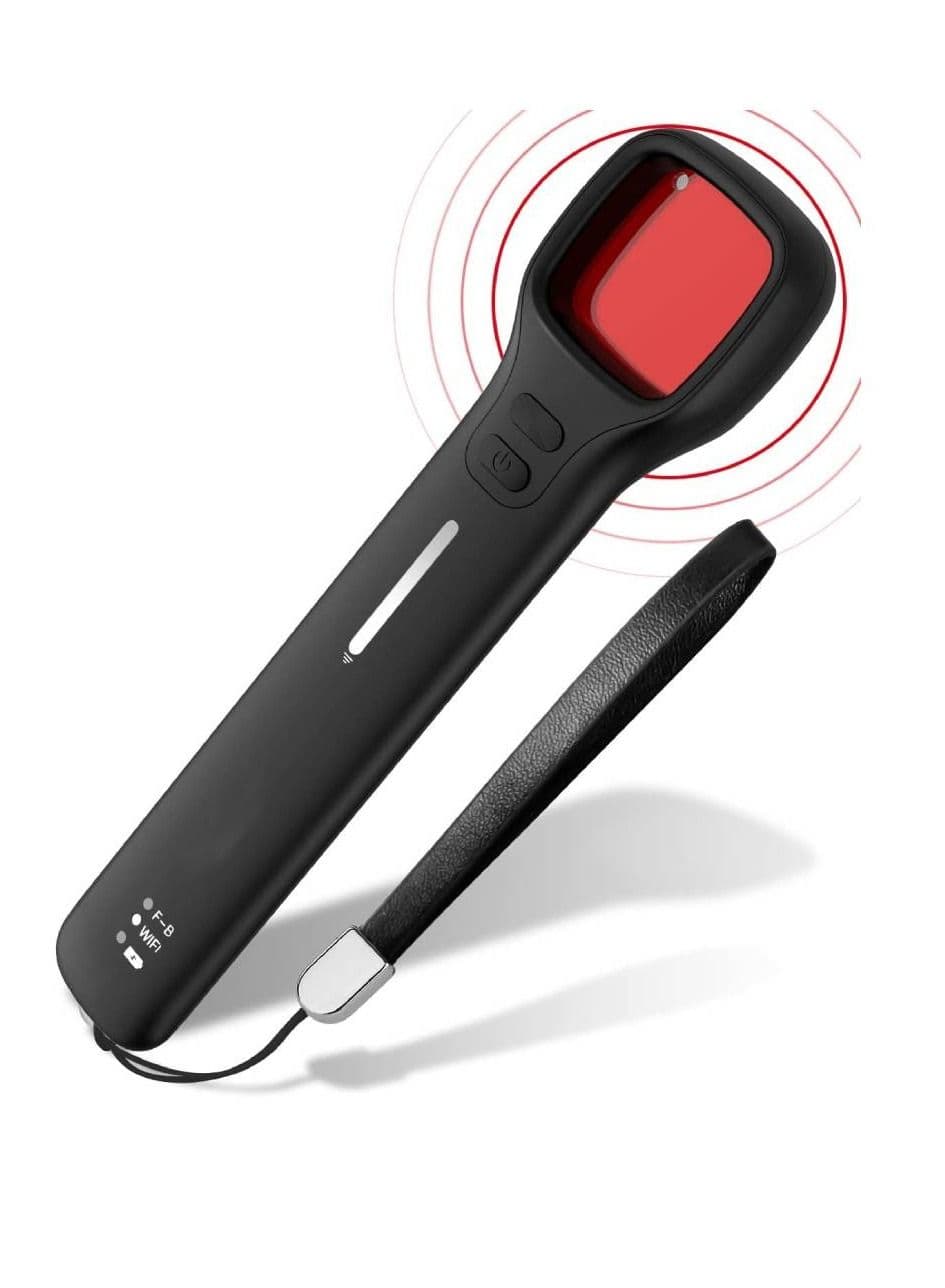 Sport Anti Spy Hidden Camera Detectors RF Signal Bug Detector Device GPS Tracker Detector Portable Listening Device Detector with 7 Levels Sensitivity For Hotels Cars Travel
