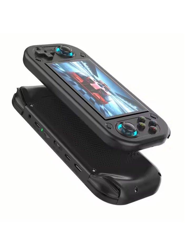 R43S Retro Handheld Game Console – 4.3 Inch IPS Screen, 10,000+ Classic Games, HDMI Output, Open Source Linux System, Portable Pocket Gaming Player with 64GB/128GB Storage