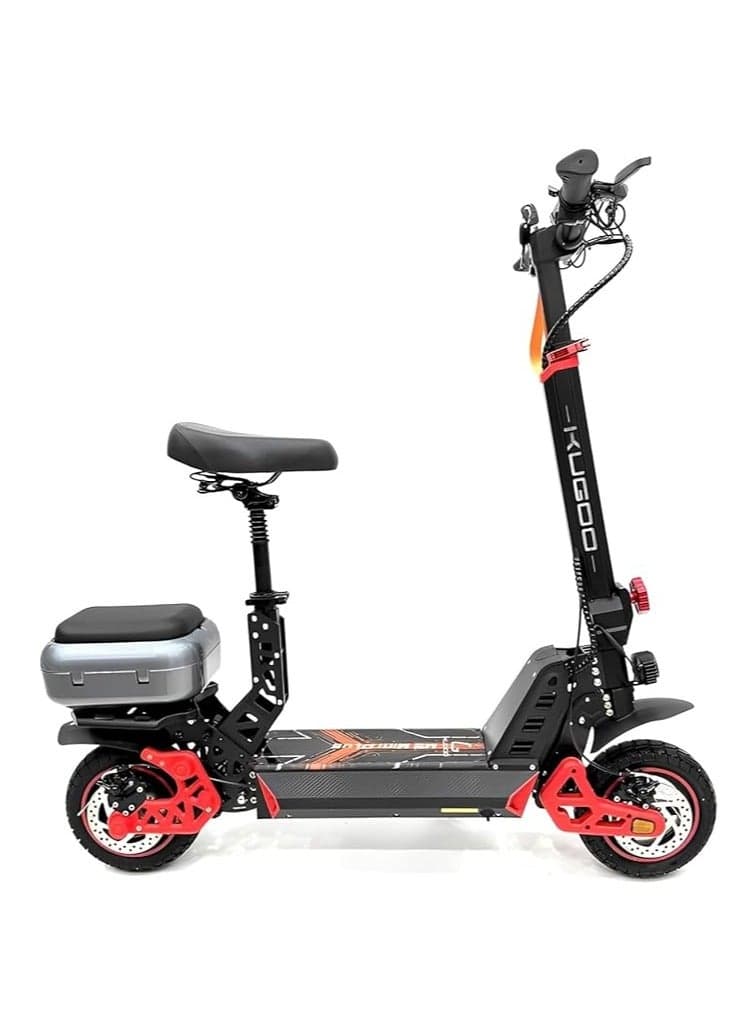 M5 Mini-plus, For adults, 48V 18.2AH battery, Maximum riding distance is 45-50km, Maximum speed is 70km/h, Black/Red