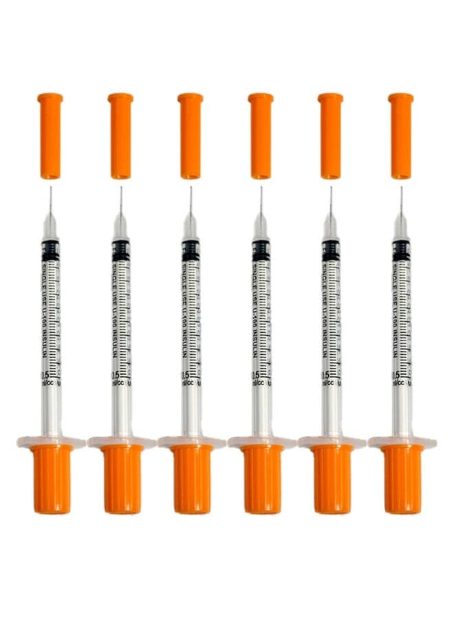 Insulin Syringe 0.5ml 30G x 8mm – Sterile, Individually Packed, Box of 100