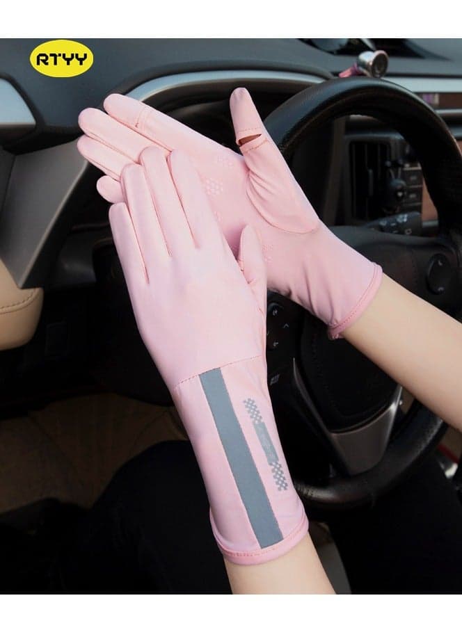 Women's Gloves Driving Gloves Non-slip Sun Protection Summer UV Protection Sports Gloves