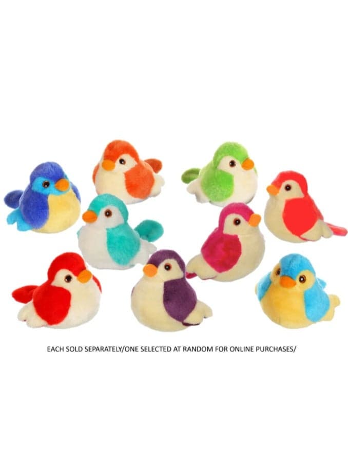 Gypsie Birdies Sound Bird 5 Inch Assorted Plush Toy for Kids