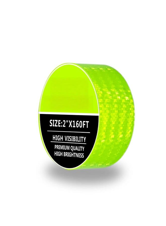 Reflective Tape Shiny Fade-Resistant Reflective Outdoor Waterproof Strong Adhesive Safety Warning Reflector Visible Tape for Trailers, Trucks and Bikes