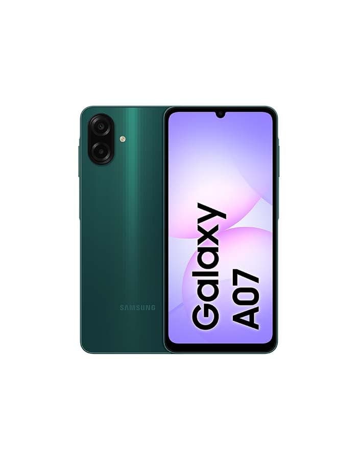 Galaxy A07 Dual SIM Green 4GB 64GB 4G - Middle East Version