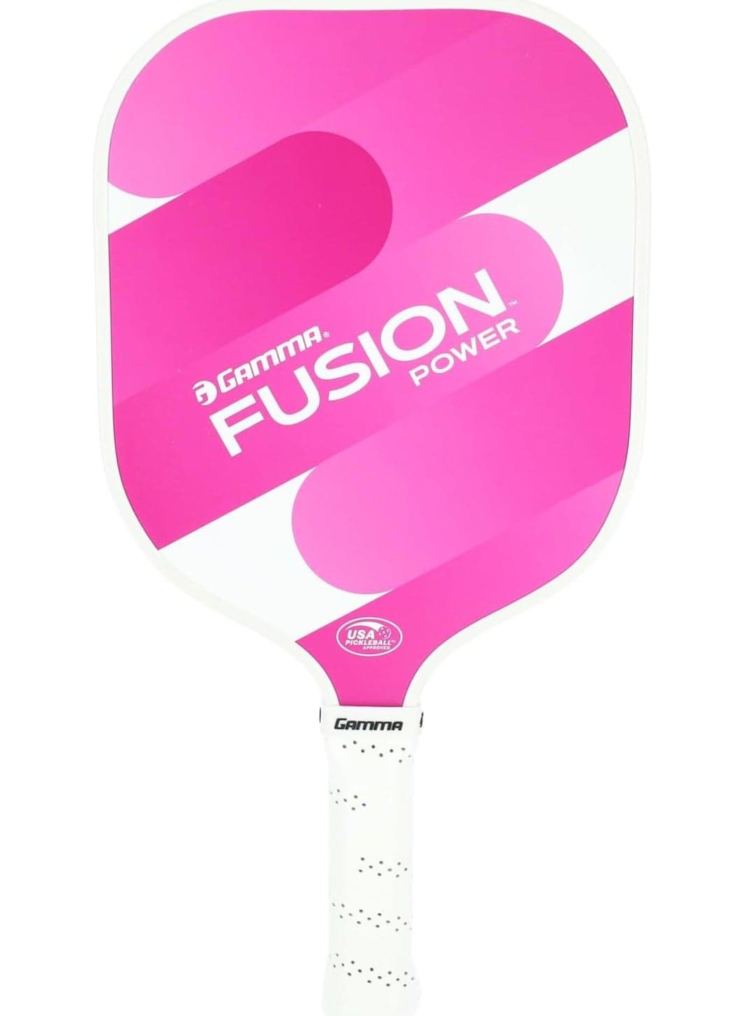 Fusion Power Pickleball Paddle, 8.25-Inch Wide Fiberglass Surface Maximizes Hit Potential For All Skill Levels, Pink