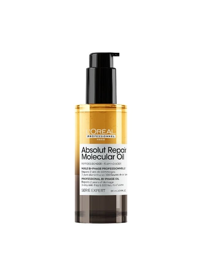 Absolut Repair Molecular Professional Bi-phase Oil, SERIE EXPERT, 90ml