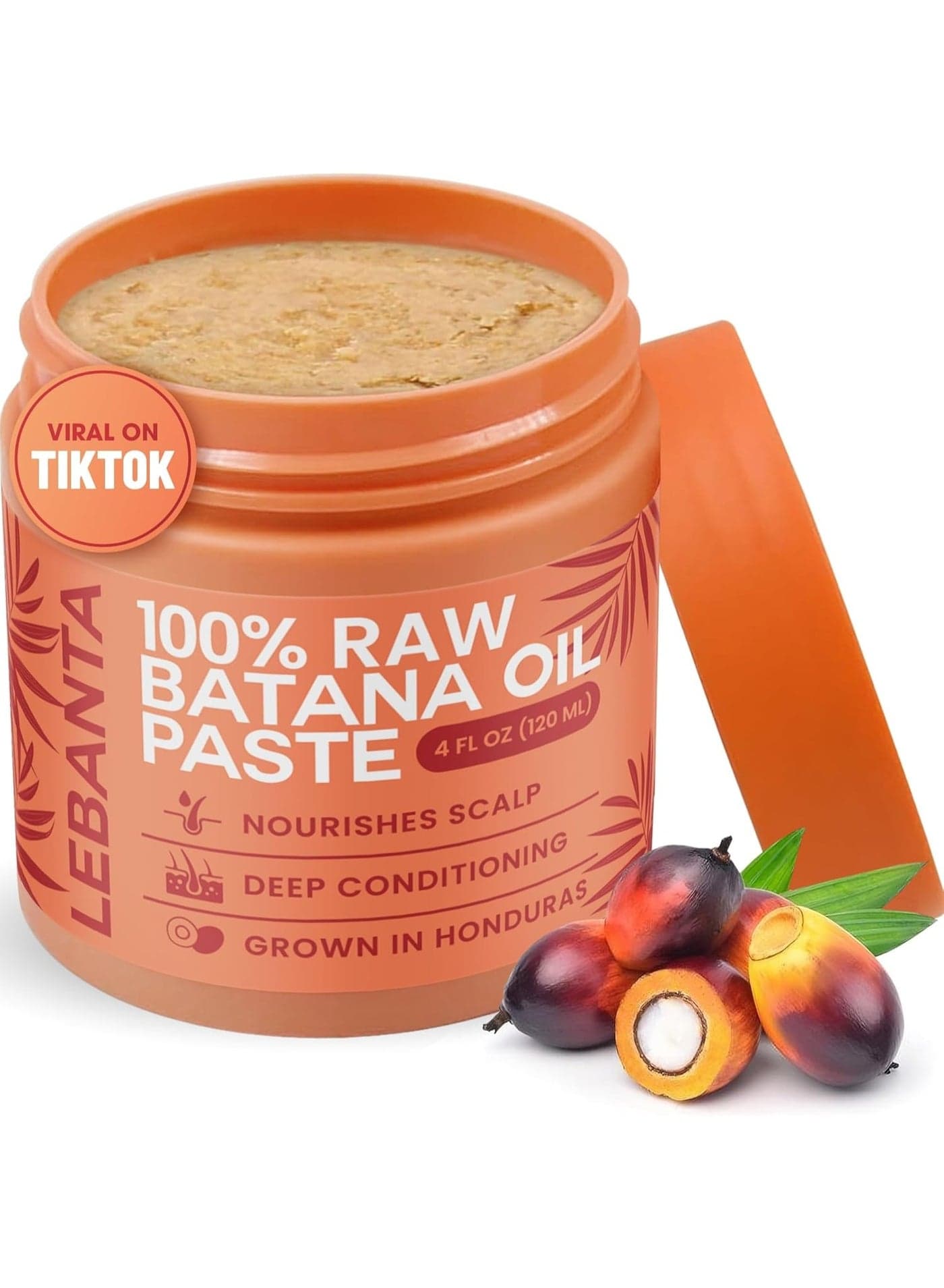 Raw Batana Oil for Hair Growth - 100% Pure, Organic 4oz