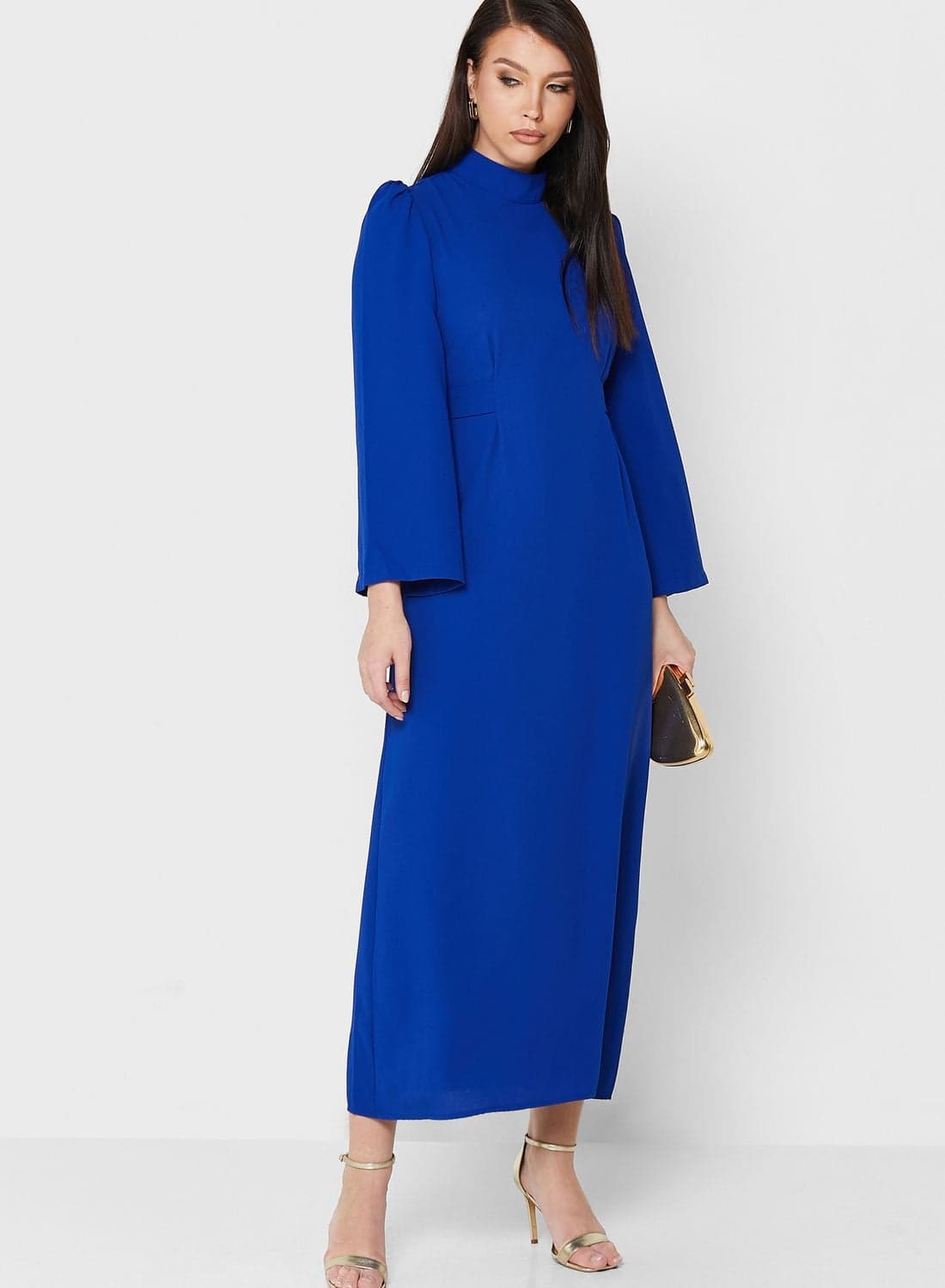 Cobalt Column Dress
