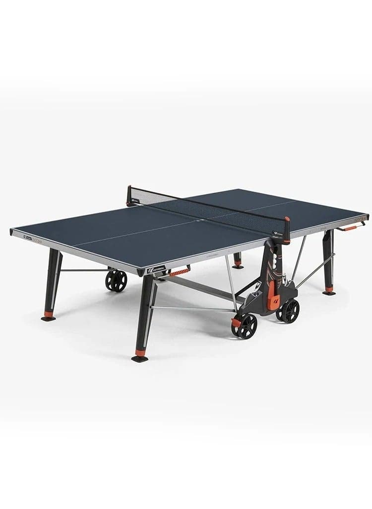 500X Outdoor Table Tennis Table | Superior Weatherproof Performance, Adjustable Net, Built-In Storage, Easy Mobility & Safety Features