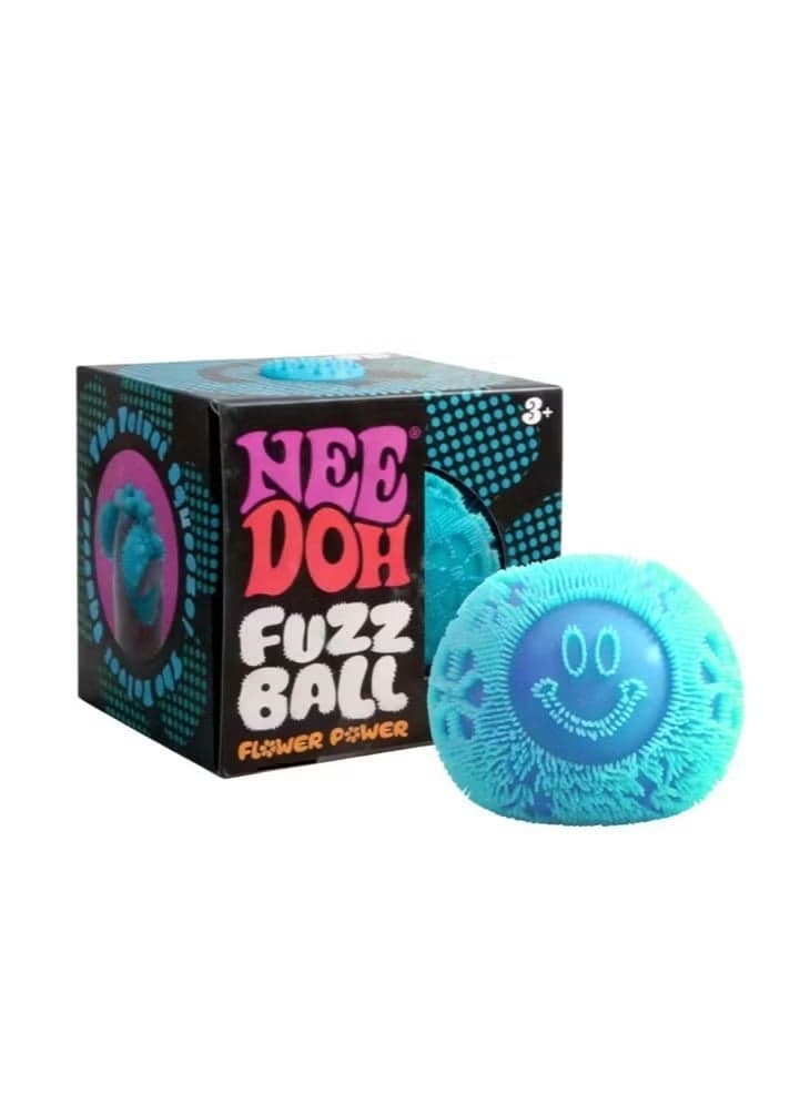 Fuzz Ball Squishy Smiley Toy | Velvet-Touch Sensory Fidget Ball for Stress Relief,Smiley Face Squeezing Toy, A Sensory Stress-relieving Toy for Children and Sdults
