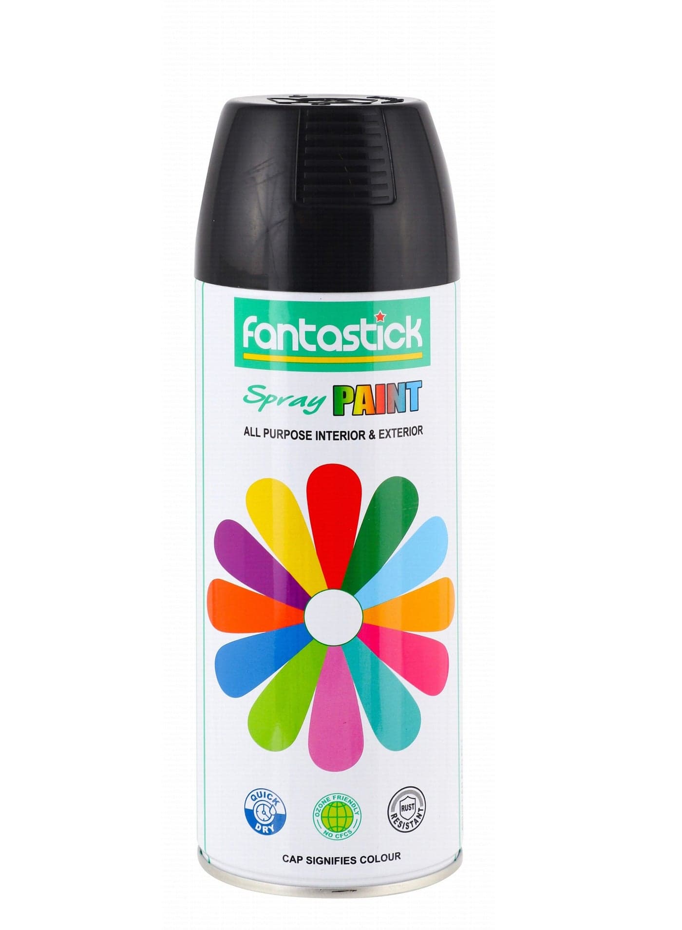 400ml All Purpose Spray Paint Black Color
