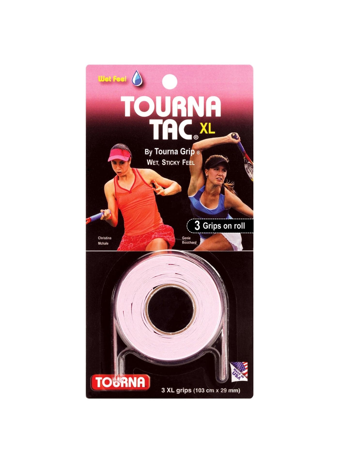 Tourna Tac Pink 3 Grips