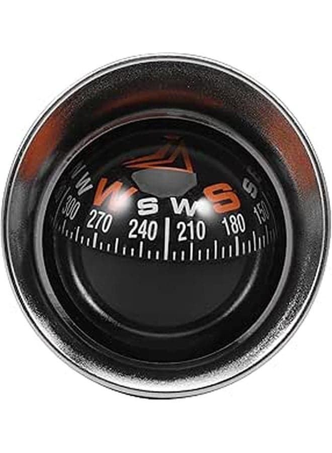 Self Adhesive Car Dashboard Compass for Vehicles Boats Easy Installation Stylish Design