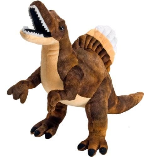 Wild Republic Spinosaurus Dinosaur Stuffed Animal Plush Toy Gifts for Kids Dinosauria 10 Inches