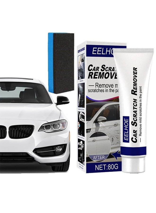 Car Scratch Remover, Remove mild scratches in the paint for Paint Scratch Repair Polishing Wax 80g
