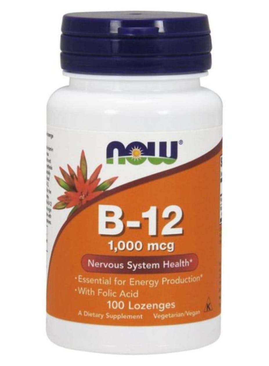 مكمل غذائي بفيتامين B-12 بتركيز 1000 ميكروجرام - 100 قرص مص