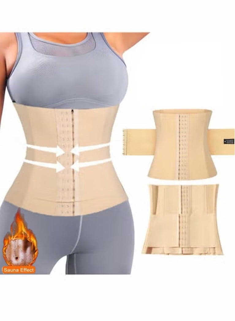 Adjustable Waist Slimming Corset,Waist Trainer for Women,Tummy Fat Loss Shaper Sauna Belt,Breathable and Cozy