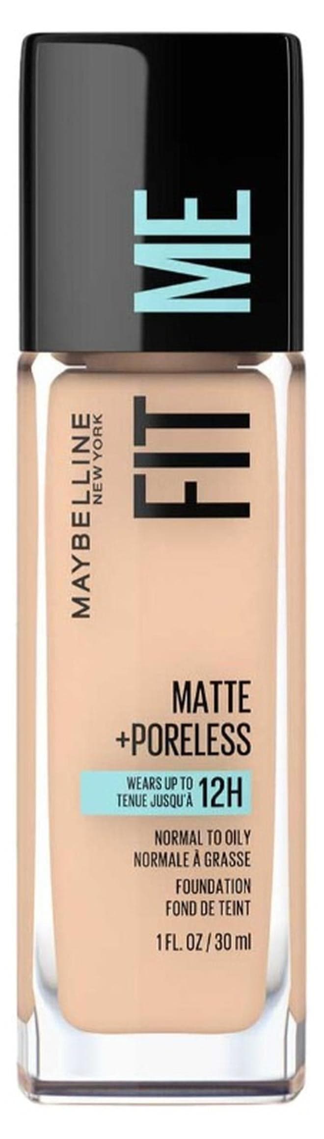 Fit Me Matte+Poreless Foundation 122 Packaging may vary