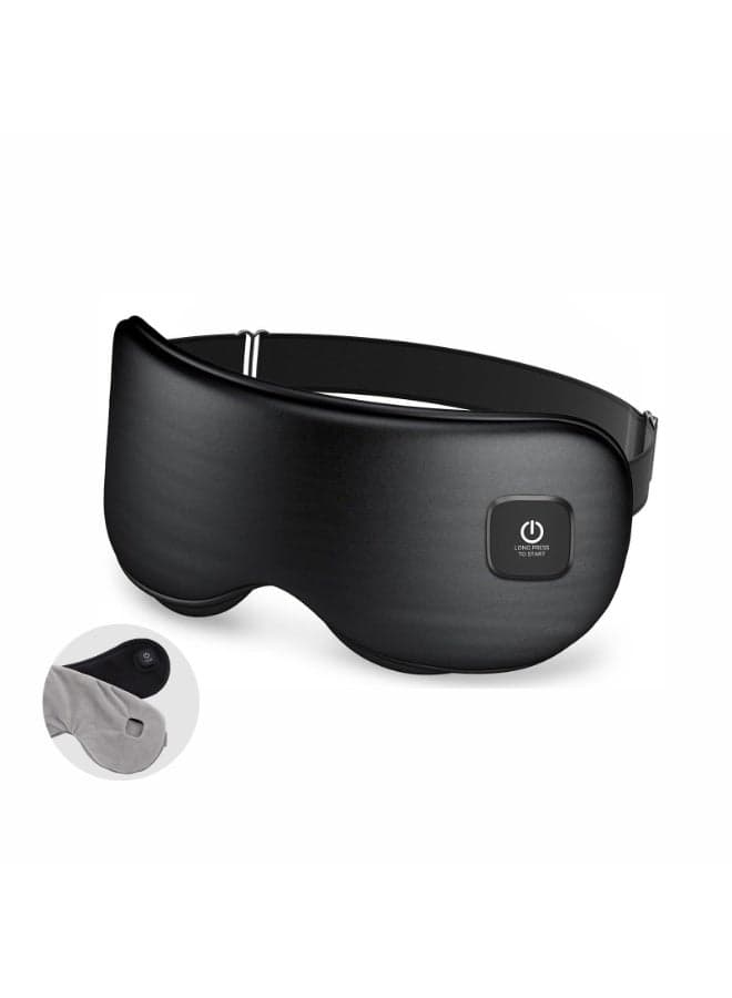 Heated Eye Mask - Cordless Eye Mask for Dry Eyes, Eye Relief, Improved Sleep, Washable Eye Heating pad for Travel