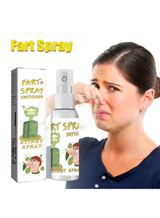 Tricky Stinky Fart Spray Rich Quality Durable Sturdy Long Lasting Smell Funny Fart Stinky Spray Joke Toy Have Fun Gift For Boys And Girls 30ML