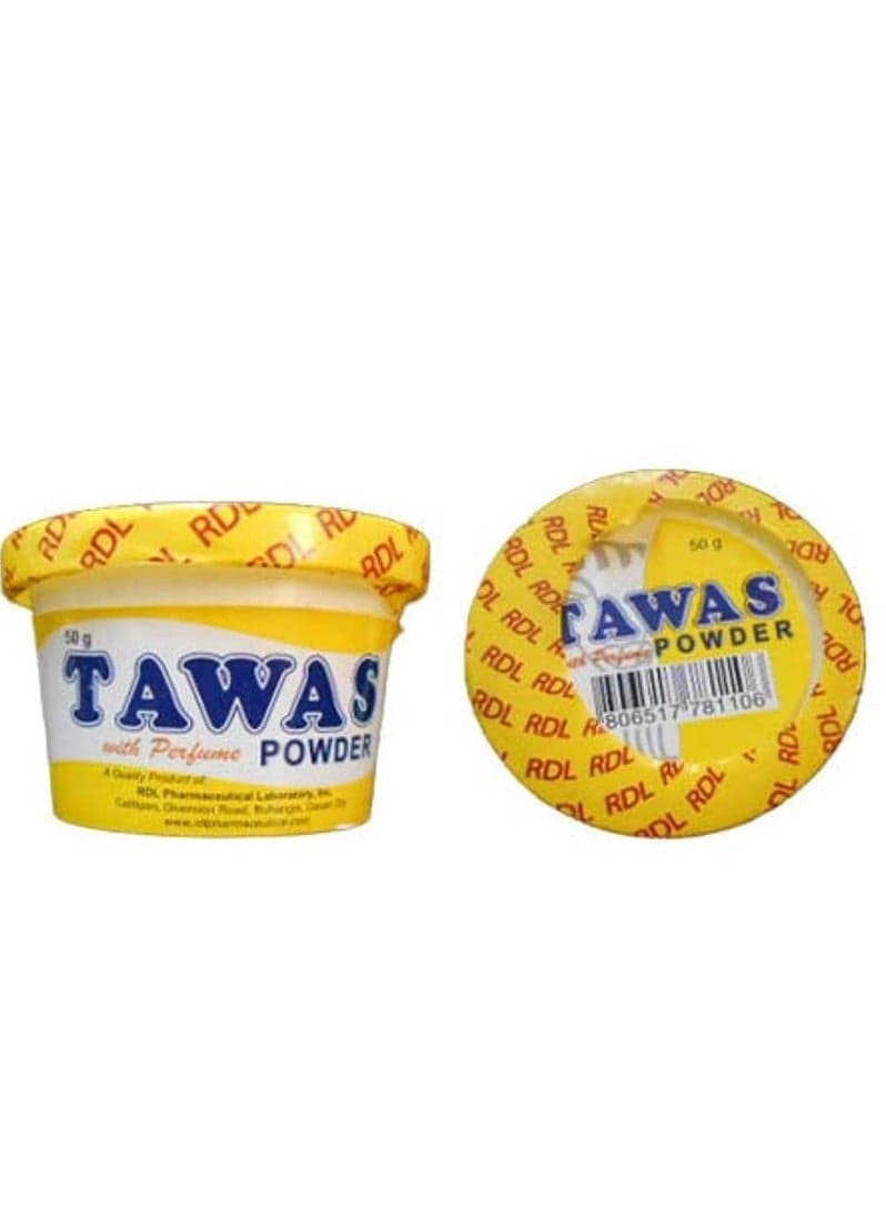 Tawas Powder for Remove Bad Odors 50g Yellow 2Pcs