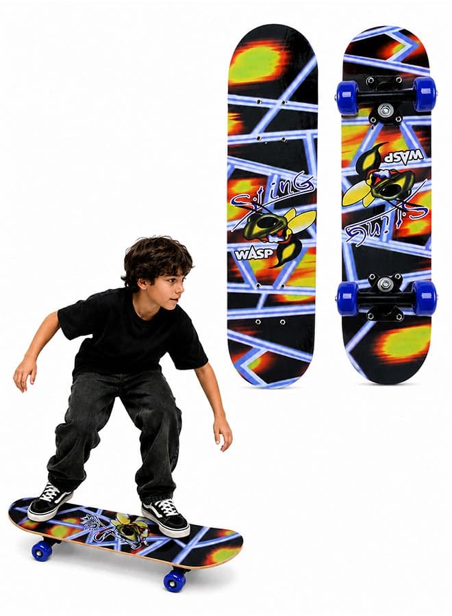 Complete Standard Skateboards With PU Wheels For Beginners Boys Girls Teenager Wooden Canadian Maple Cruiser Pro Skate Board