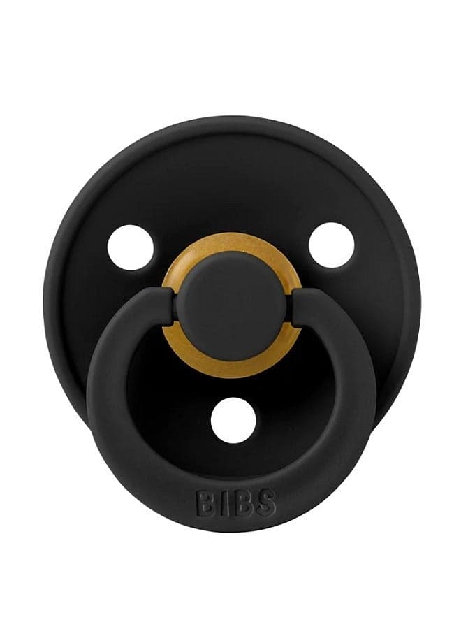 BIBS Pacifier DeLux (Latex) Baby 1-piece Black