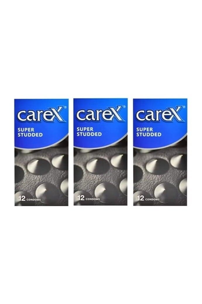 Pack Of 3 Super Studded Condoms (Combo Pack 36)