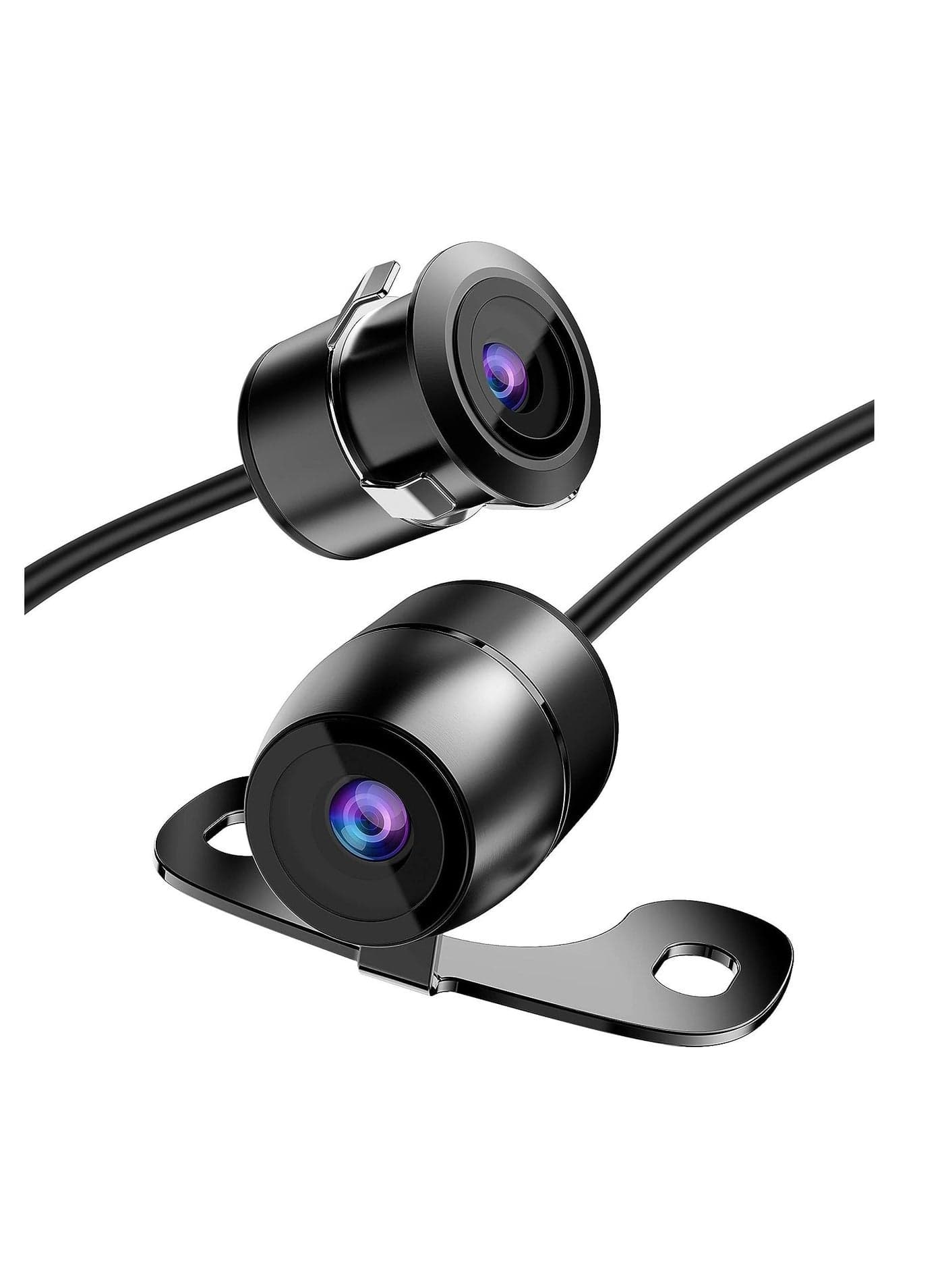2-in-1 Reverse Backup Camera 170° Viewing Angle Multi-Function Car Reversing Front View Side View Rear View Camera