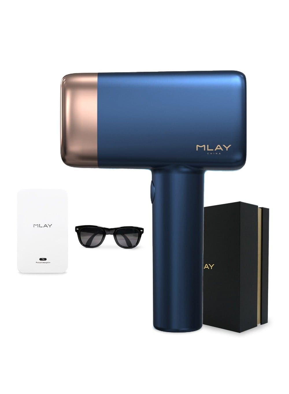 T14 Laser Hair Removal for Women and Men, Replaceable Permanent Laser Hair Removal Device with 500,000 Flashes for Face, Legs, Arms, and Full-Body Treatment