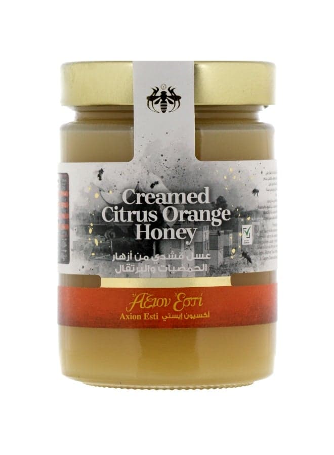 Axion Esti Creamed Citrus Orange Honey 450g | Greek Citrus Blossom Honey