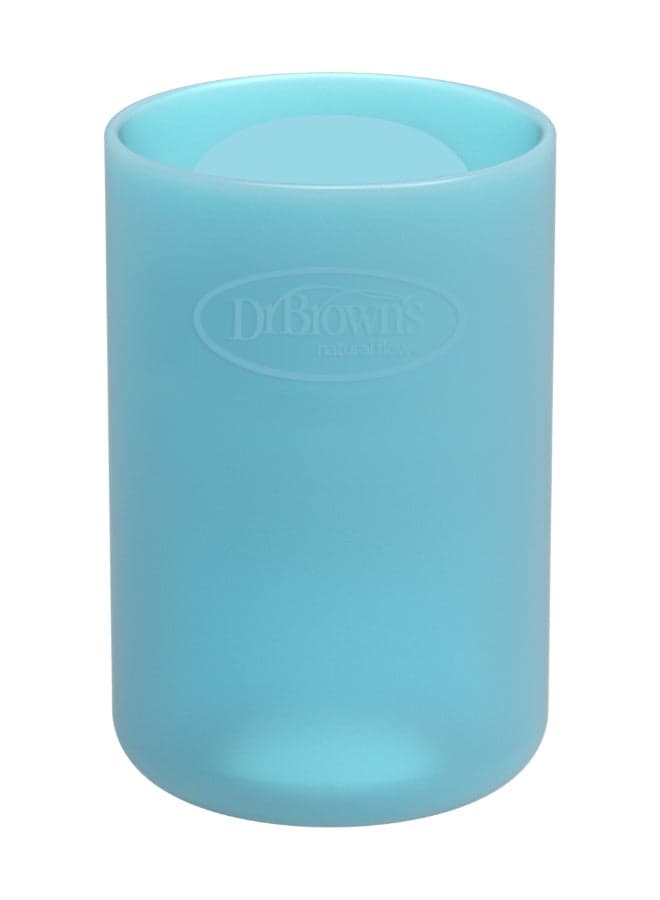 Narrow Glass Bottle Sleeve, 4 Oz/120 Ml - Blue