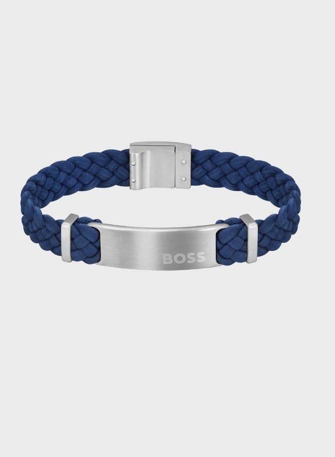 Dylan Bracelet with Suede Leather and Details in Stainless Steel - 1580609